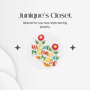 Beaded “Vacay Mode” Earrings | Dangle Earrings | Fashion Earrings